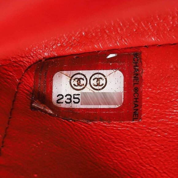 Chanel Red Chevron Quilted Lambskin Leather Classic Rectangular Mini Flap Bag - Picture 5 of 10